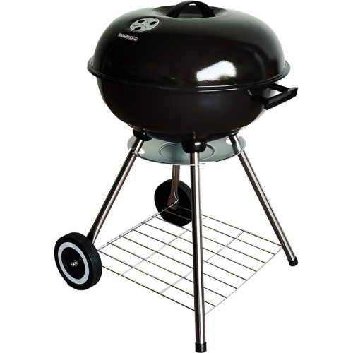 BORMANN Lite UHLÍKOVÝ GRIL S PRŮMĚREM 47cm S KOLY A POLIČKEM (BBQ1145)