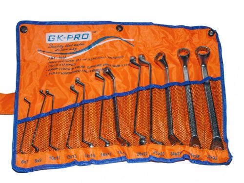 GK Tools Sada kľúčov s hviezdicou, reliéfna, 6-32 mm, 12 ks (GKCSKLT12)