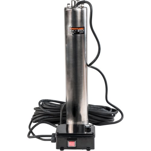 NAKAYAMA PRO STUDNÉ NEREZ ČERPADLO 900W, 60m, 4500L/h (KÁBL 10m) (NP1190)