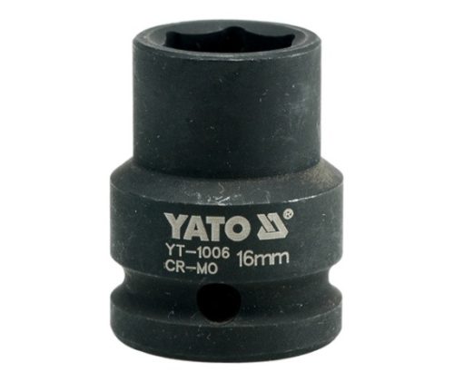 YATO Nadstavec 1/2" rázový šesťhranný 16 mm CrMo (YT-1006)