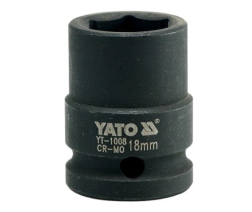 YATO Nadstavec 1/2" rázový šesťhranný 18 mm CrMo (YT-1008)