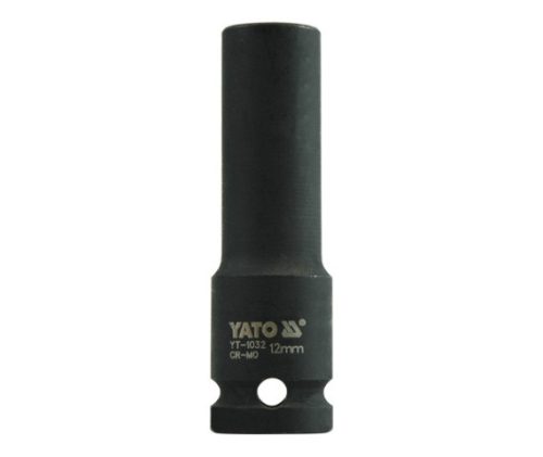 YATO Nadstavec 1/2" rázový šesťhranný hlboký 12 mm CrMo (YT-1032)