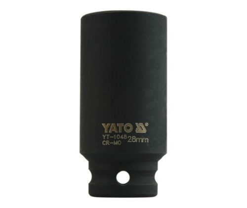 YATO Nadstavec 1/2" rázový šesťhranný hlboký 28 mm CrMo (YT-1048)