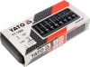 YATO Sada nadstavcov 1/2" rázové 8 ks T30-T80 torx CrMo (YT-1065)