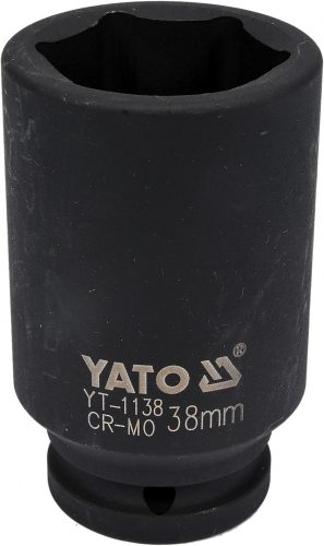 YATO Nadstavec 3/4" rázový šesťhranný hlboký 38 mm CrMo (YT-1138)