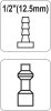 YATO Rýchlospojka 1/2" 10mm (YT-2407)