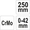 YATO Kliešte samosvorné 250 mm (YT-2476)