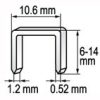 YATO Zošívačka čalúnická 10,6 mm (YT-7005)