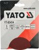 YATO Brúsny papier 125 mm P100 5 ks suchý zips (YT-83434)